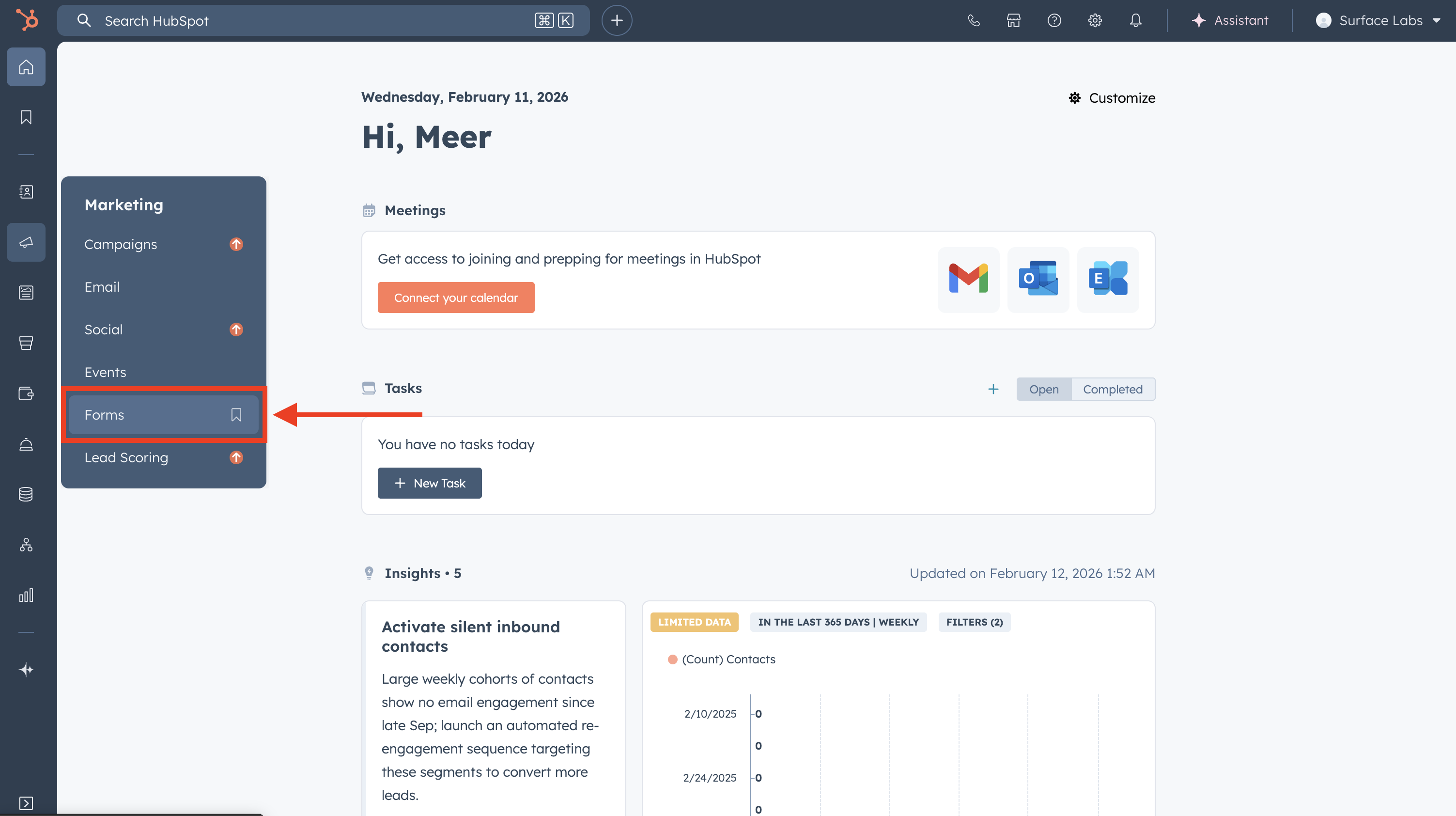 HubSpot form duplicate option